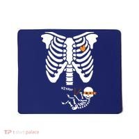 Pregnant Skeleton Baby Costume Halloween Maternity Ninja Ladies Mousepad thumb 0