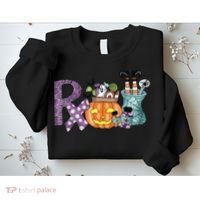 Pharmacy Squad Boo Crew Pharmacist Pharmacy Tech Halloween Sweatshirt thumb 2