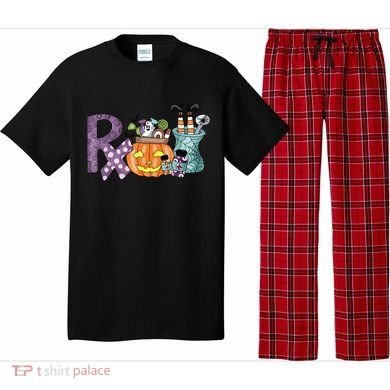 Pharmacy Squad Boo Crew Pharmacist Pharmacy Tech Halloween Pajama Set