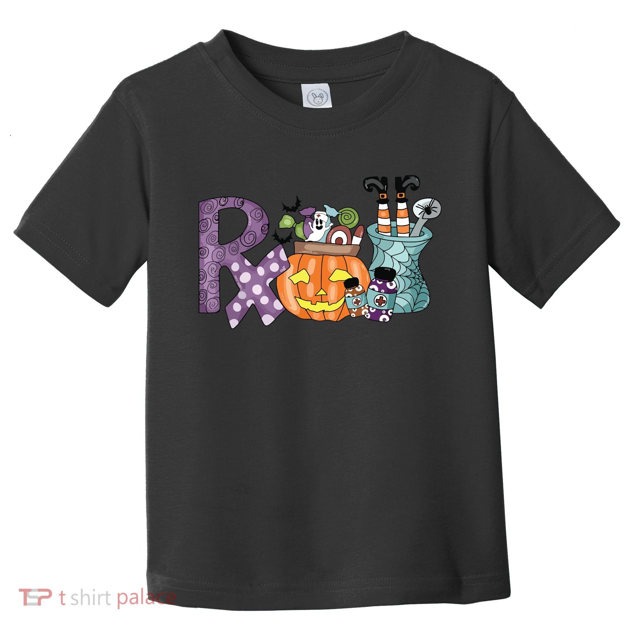 Pharmacy Squad Boo Crew Pharmacist Pharmacy Tech Halloween Toddler T-Shirt