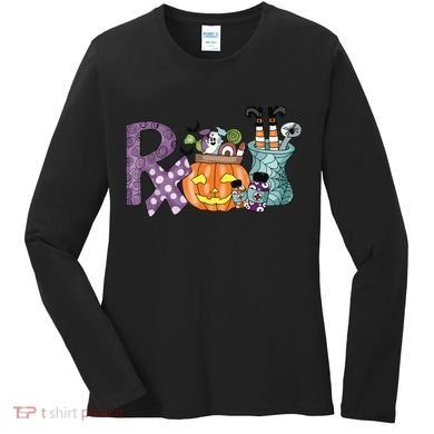 Pharmacy Squad Boo Crew Pharmacist Pharmacy Tech Halloween Women's Long Sleeve Shirt
