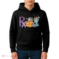 Pharmacy Squad Boo Crew Pharmacist Pharmacy Tech Halloween Kids Hoodie thumb 4