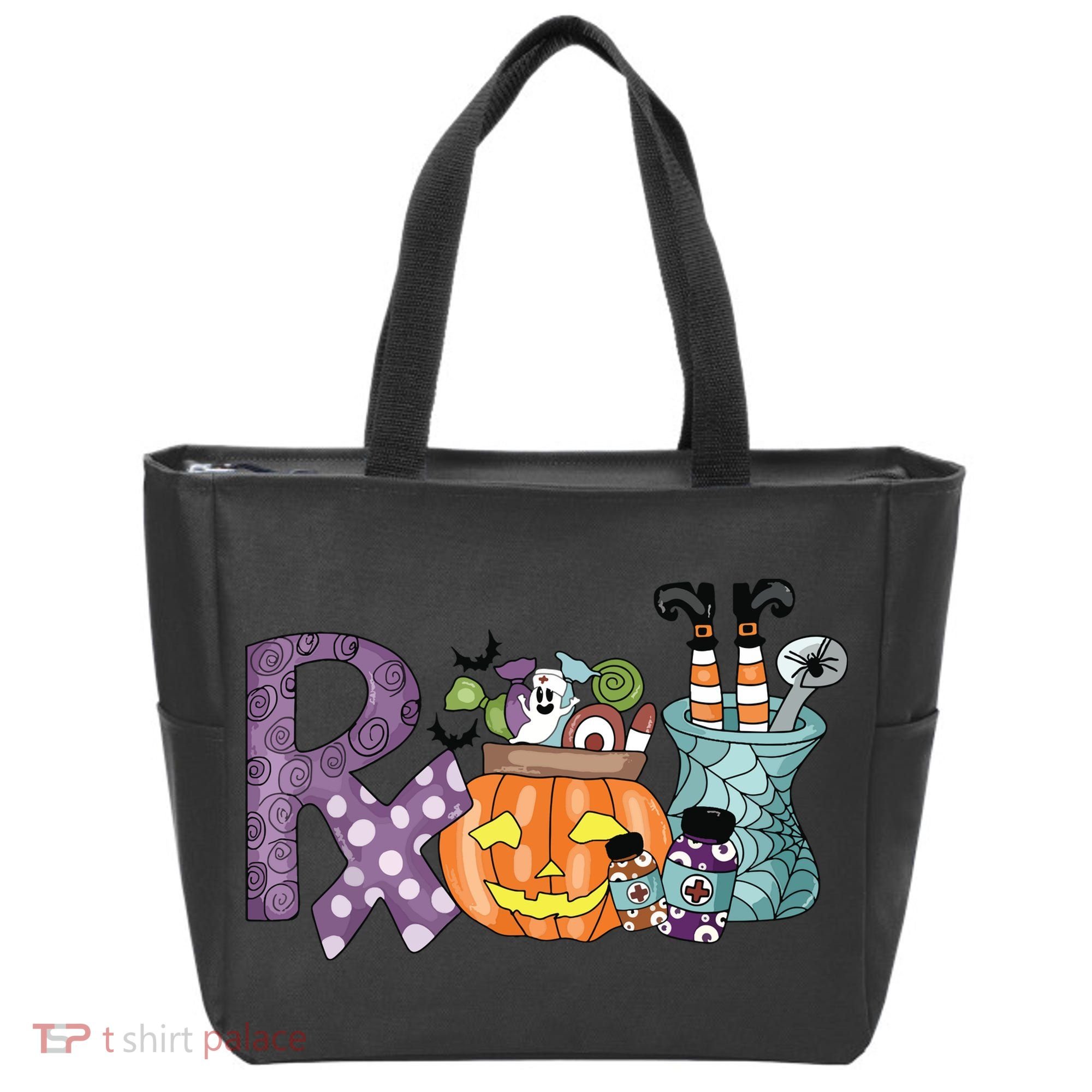 Pharmacy Squad Boo Crew Pharmacist Pharmacy Tech Halloween Tote Bag