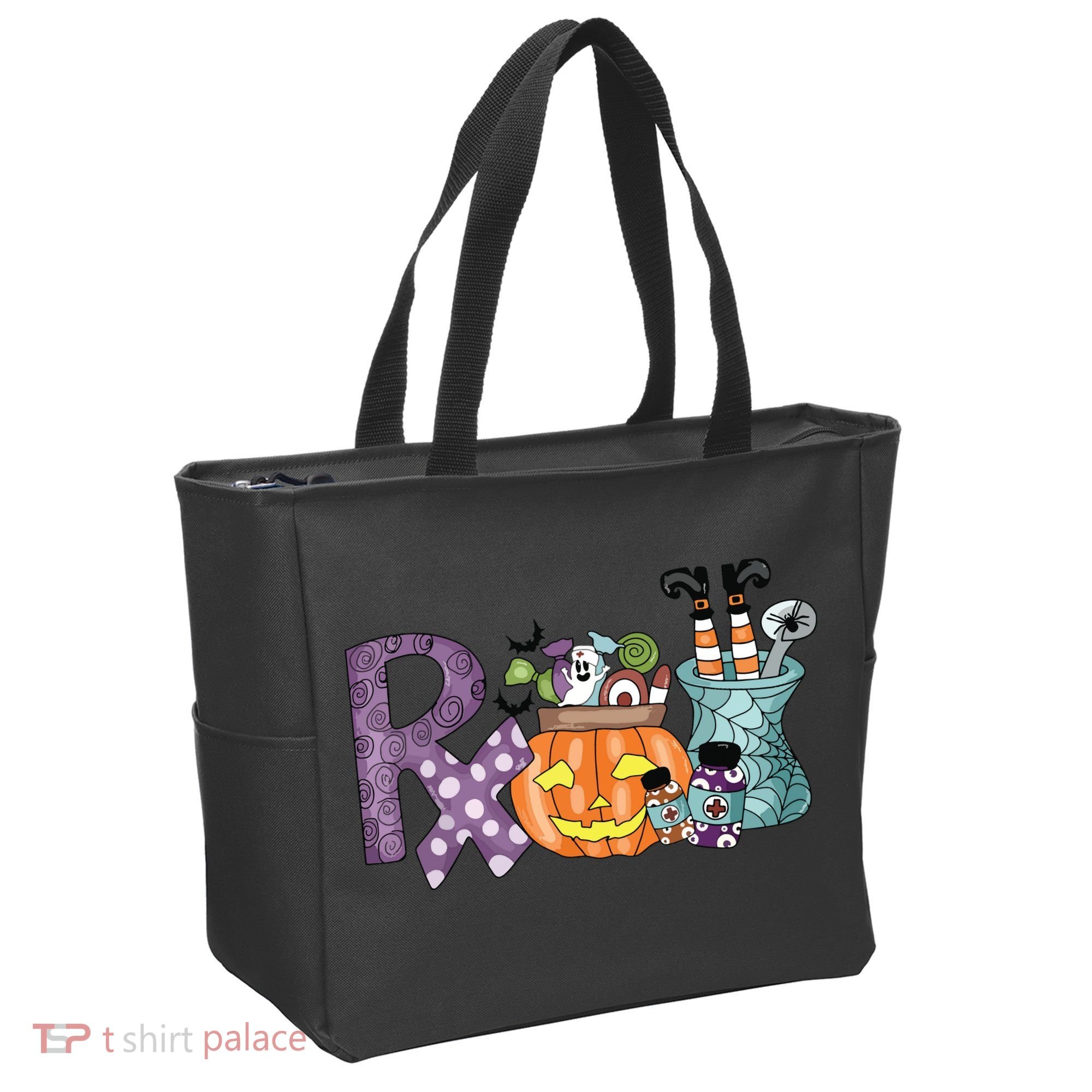 Pharmacy Squad Boo Crew Pharmacist Pharmacy Tech Halloween Tote Bag