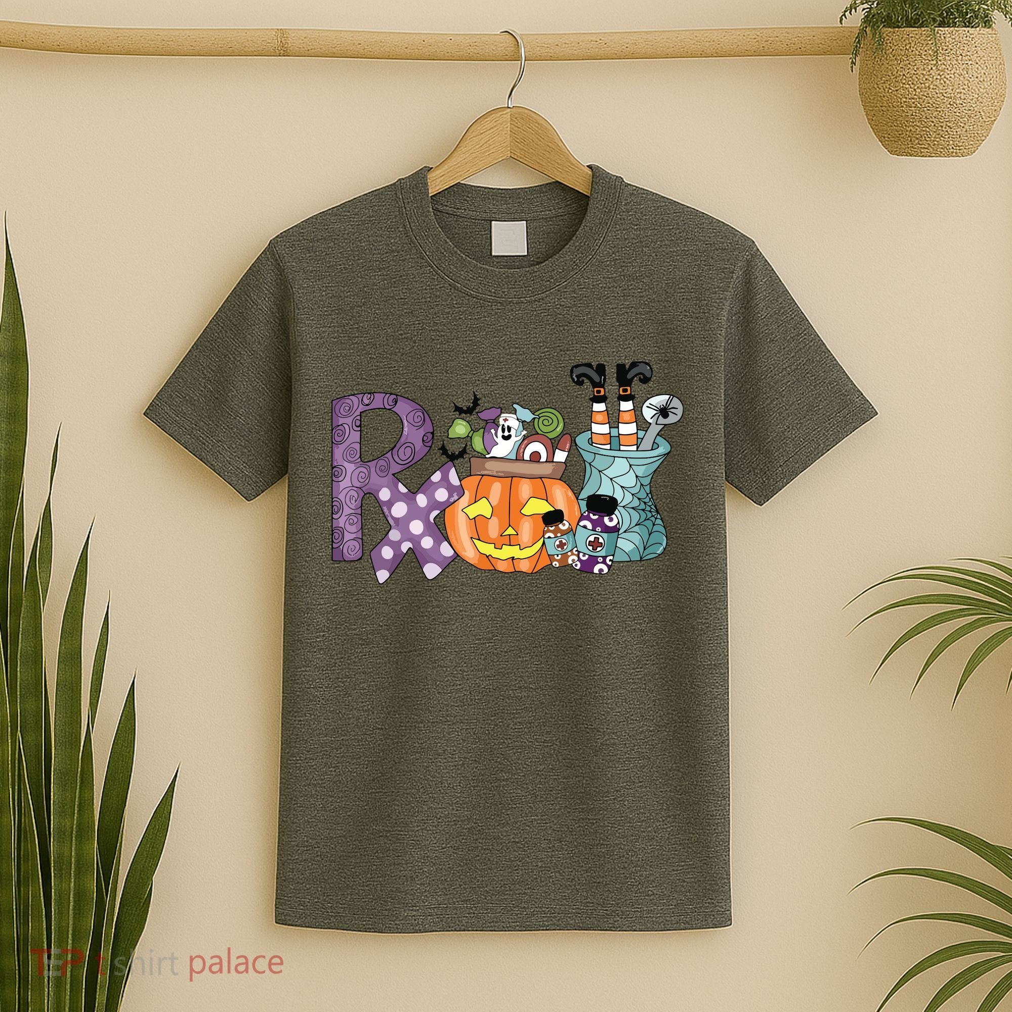 Pharmacy Squad Boo Crew Pharmacist Pharmacy Tech Halloween T-Shirt