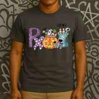 Pharmacy Squad Boo Crew Pharmacist Pharmacy Tech Halloween T-Shirt thumb 3