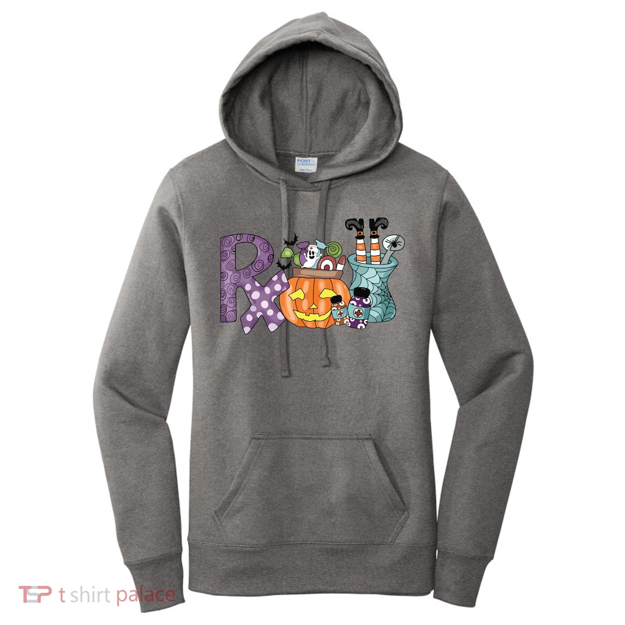 Pharmacy Squad Boo Crew Pharmacist Pharmacy Tech Halloween Women's Hoodie