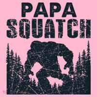 Papa Squatch Bigfoot Dad Father's Day Coaster thumb 2