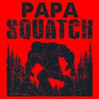 Papa Squatch Bigfoot Dad Father's Day Santa Hat thumb 1