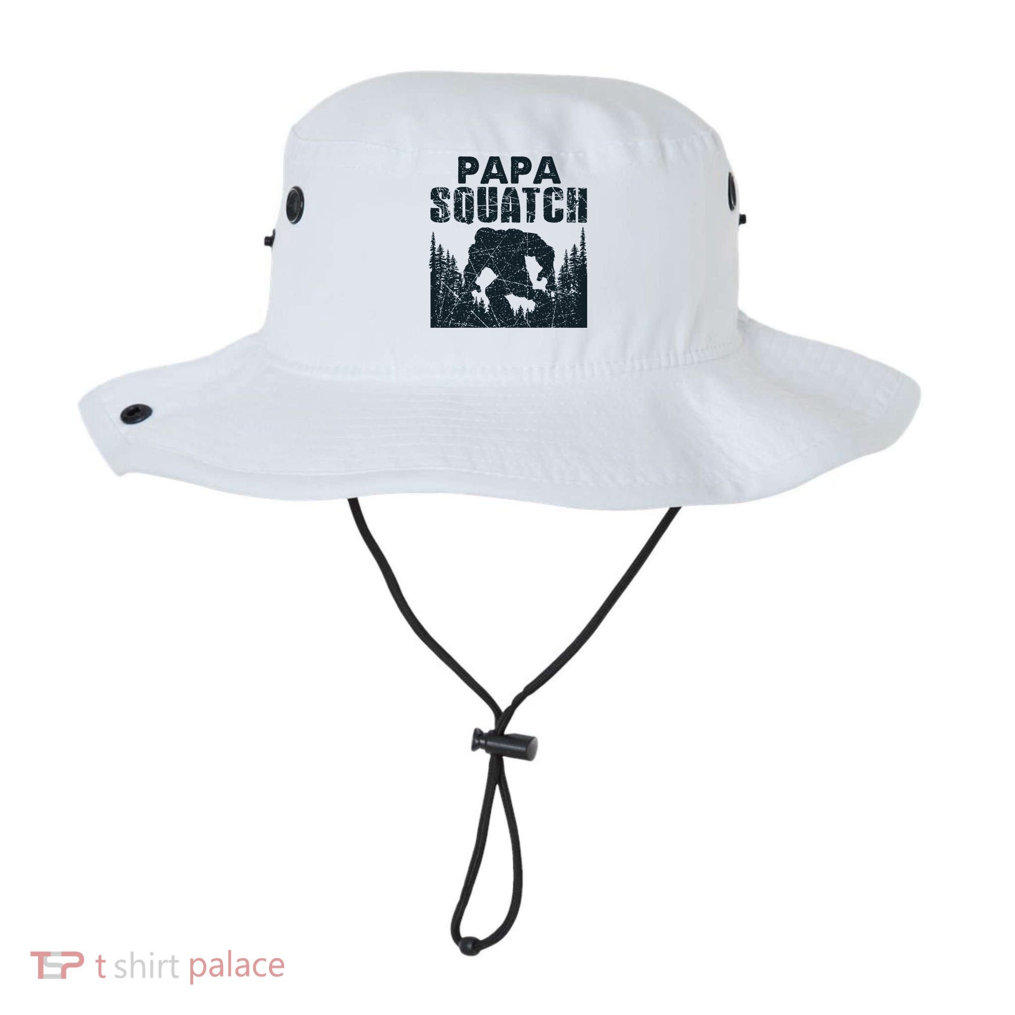 Papa Squatch Bigfoot Dad Father's Day Bucket Hat