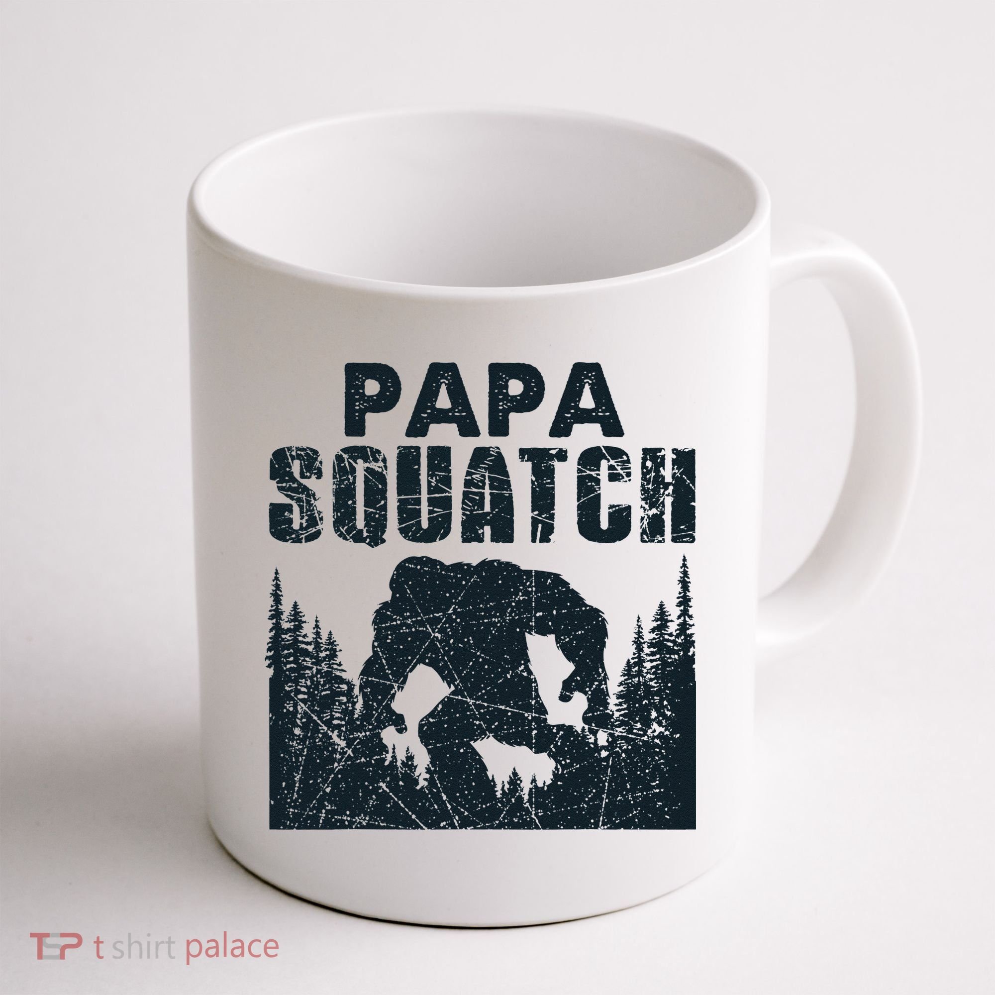 Papa Squatch Bigfoot Dad Father's Day Coffee Mug