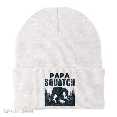 Papa Squatch Bigfoot Dad Father's Day Beanie