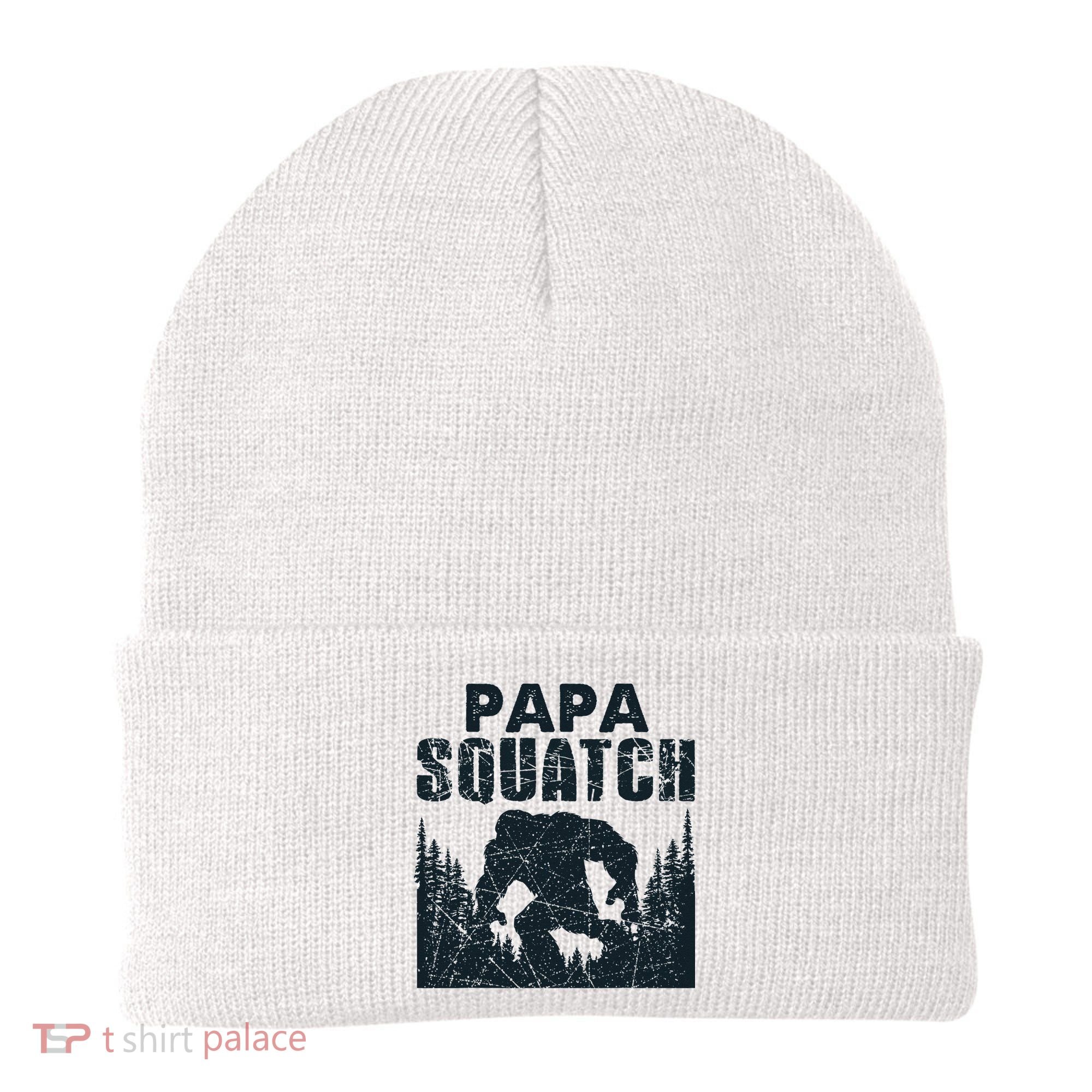 Papa Squatch Bigfoot Dad Father's Day Beanie
