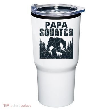 Papa Squatch Bigfoot Dad Father's Day Tumbler