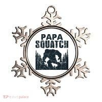 Papa Squatch Bigfoot Dad Father's Day Ornament thumb 0