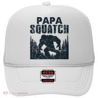 Papa Squatch Bigfoot Dad Father's Day Hat thumb 0