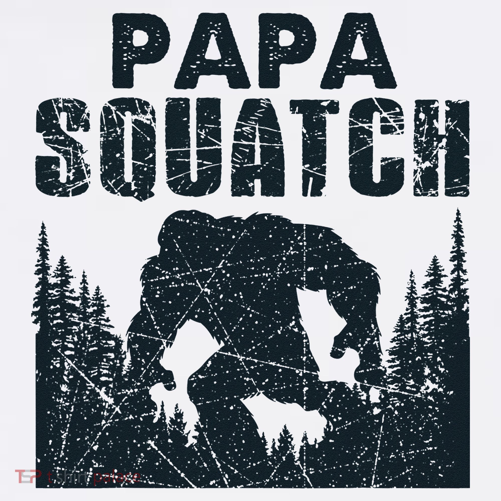 Papa Squatch Bigfoot Dad Father's Day Hat