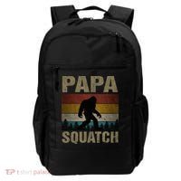 Papa Squatch Bigfoot Papa Sasquatch Yeti Family Backpack thumb 0