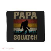 Papa Squatch Bigfoot Papa Sasquatch Yeti Family Mousepad thumb 0