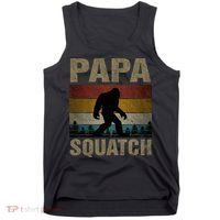 Papa Squatch Bigfoot Papa Sasquatch Yeti Family Tank Top thumb 0