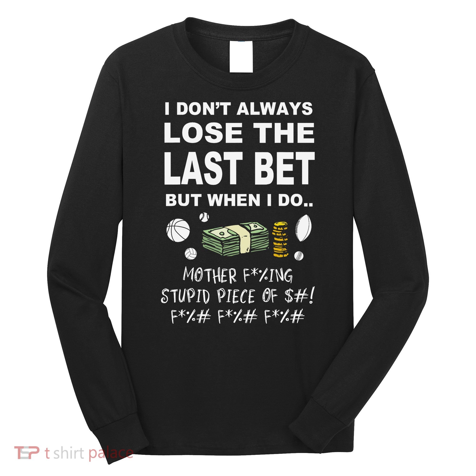 Parlay Sports Betting Long Sleeve Shirt