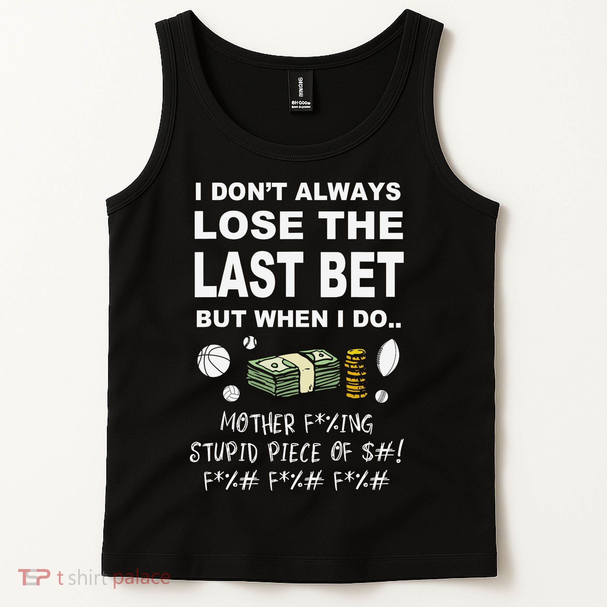 Parlay Sports Betting Tank Top