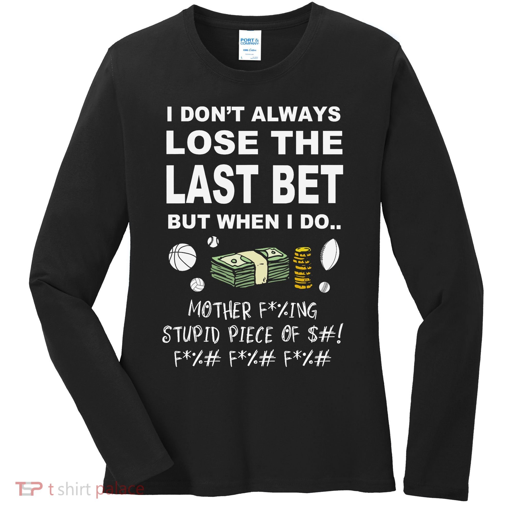 Parlay Sports Betting Women's Long Sleeve Shirt