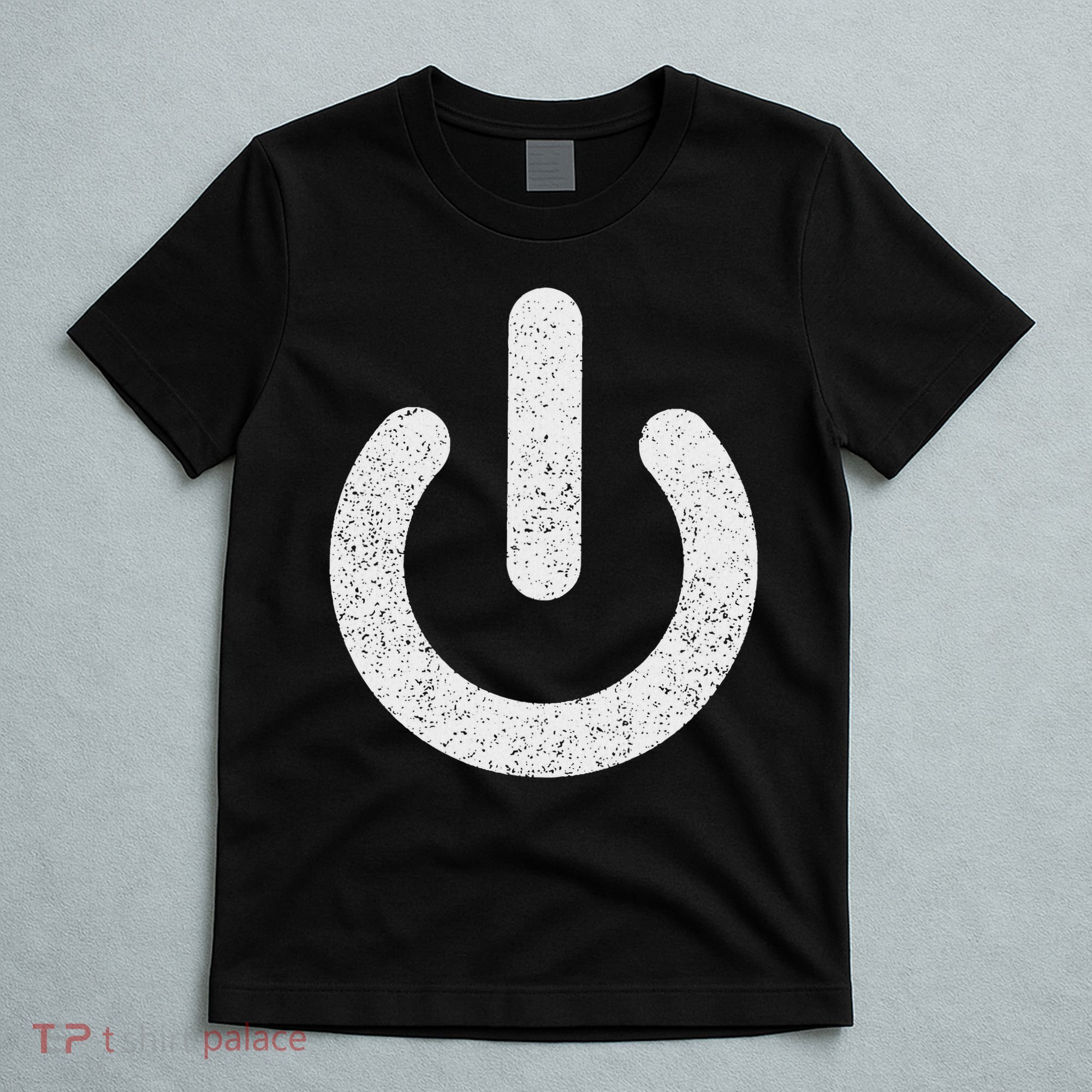 Power Symbol Button Switch Standby Icon Halloween Costume T-Shirt