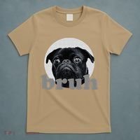 Pug Says “Bruh” – Adorable Dog Funny Humor Fashion T-Shirt thumb 5