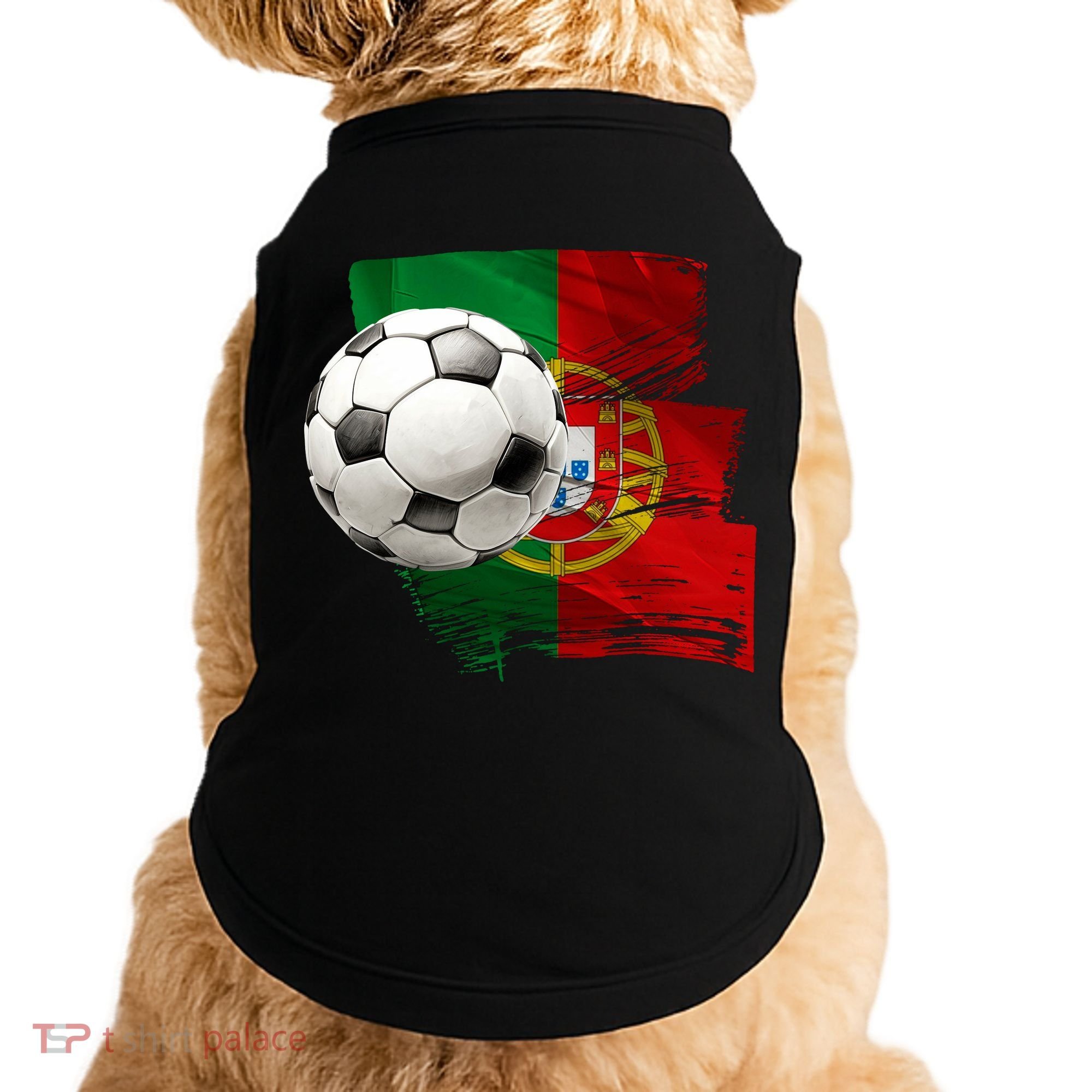 Portugal Soccer Ball Doggie Tank