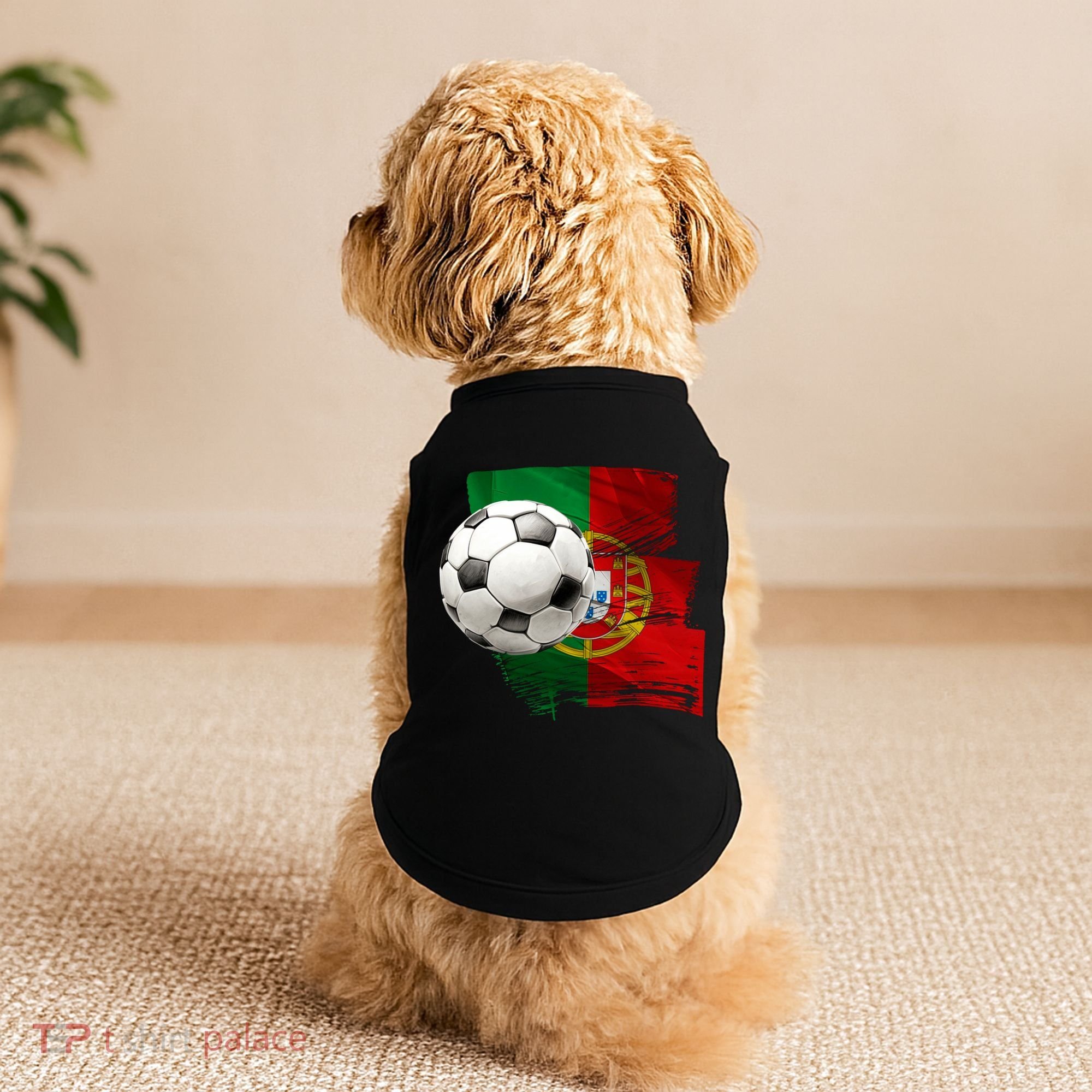 Portugal Soccer Ball Doggie Tank