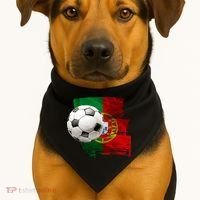 Portugal Soccer Ball USA-Made Doggie Bandana thumb 1