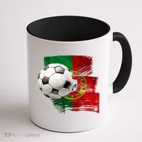 Portugal Soccer Ball Coffee Mug thumb 1