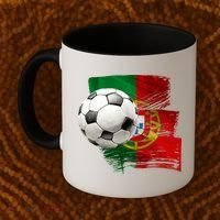 Portugal Soccer Ball Coffee Mug thumb 2