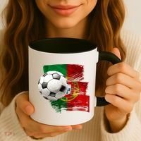 Portugal Soccer Ball Coffee Mug thumb 3