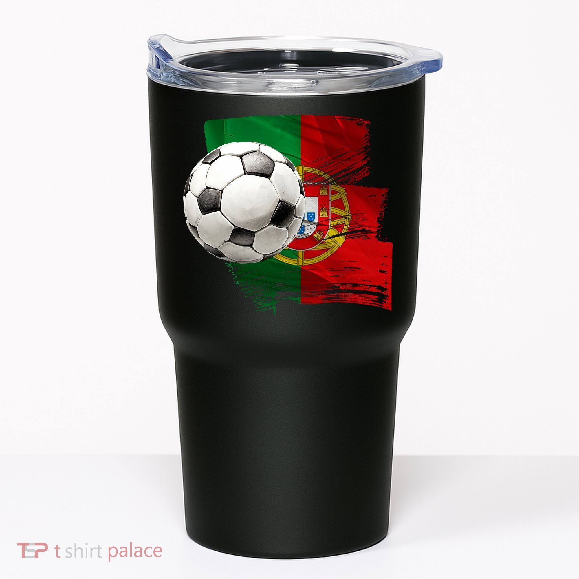 Portugal Soccer Ball Tumbler