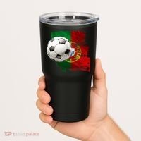 Portugal Soccer Ball Tumbler thumb 2