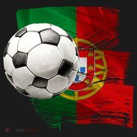 Portugal Soccer Ball Baby Bodysuit thumb 2
