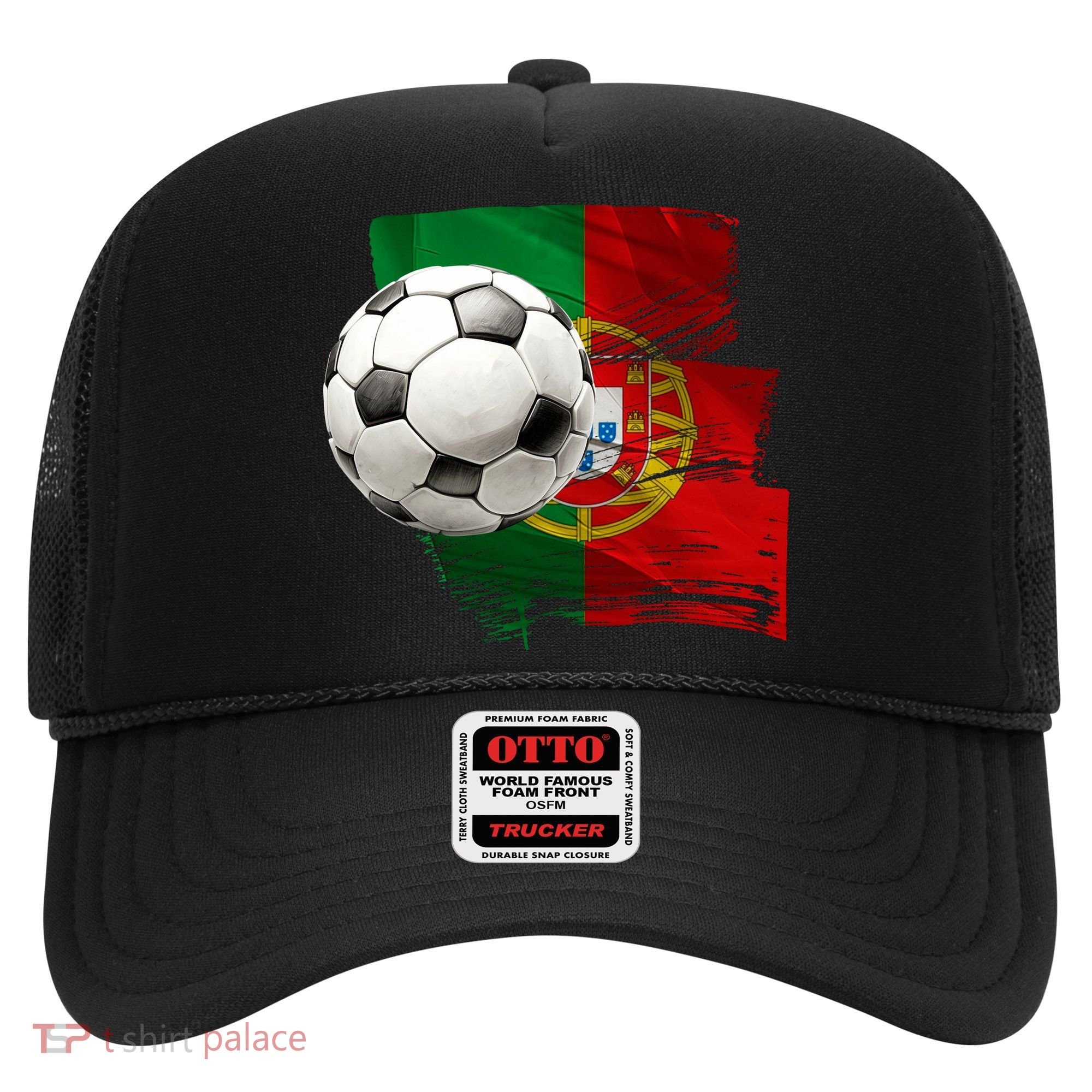 Portugal Soccer Ball Hat