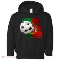 Portugal Soccer Ball Toddler Hoodie thumb 0