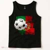 Portugal Soccer Ball Tank Top thumb 2
