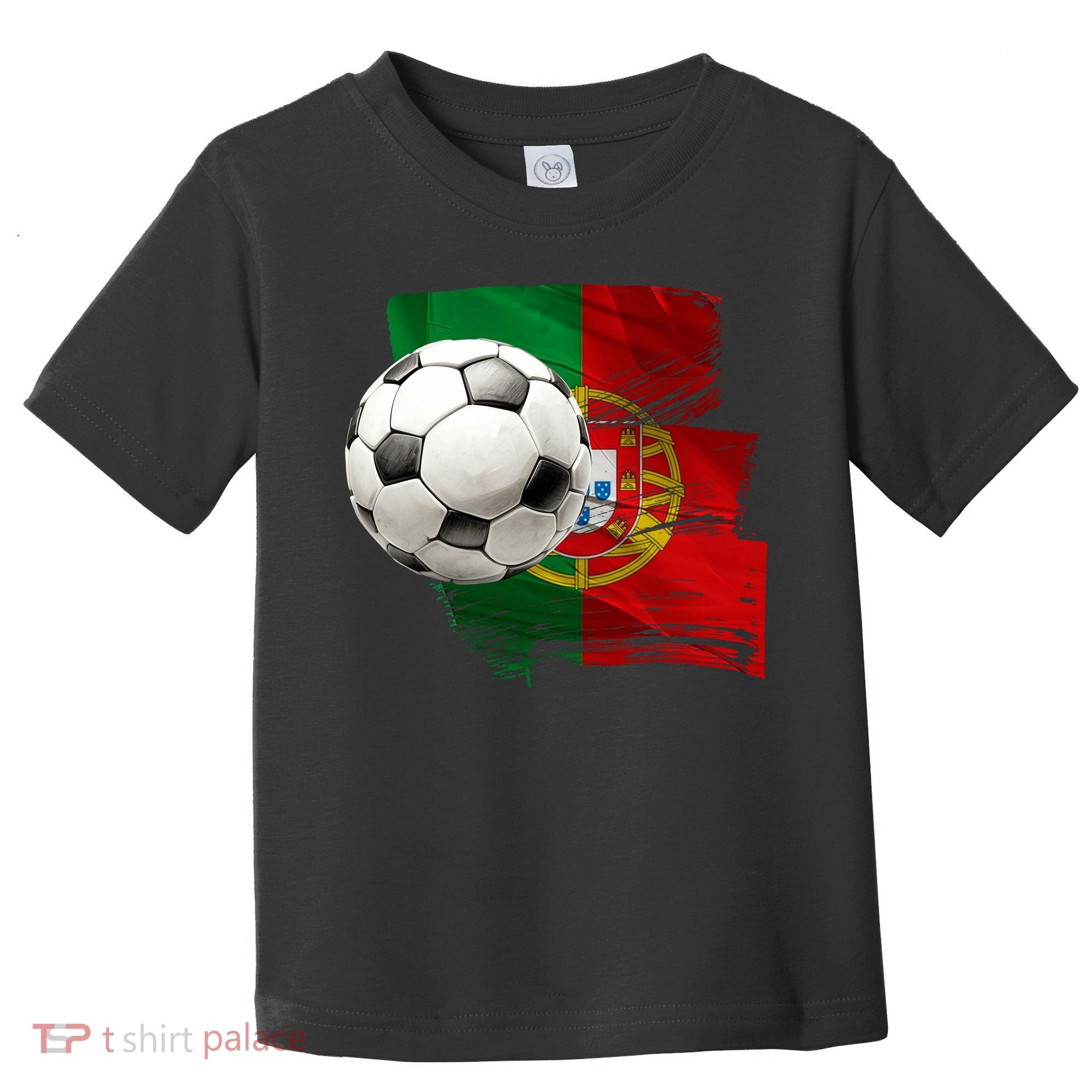 Portugal Soccer Ball Toddler T-Shirt