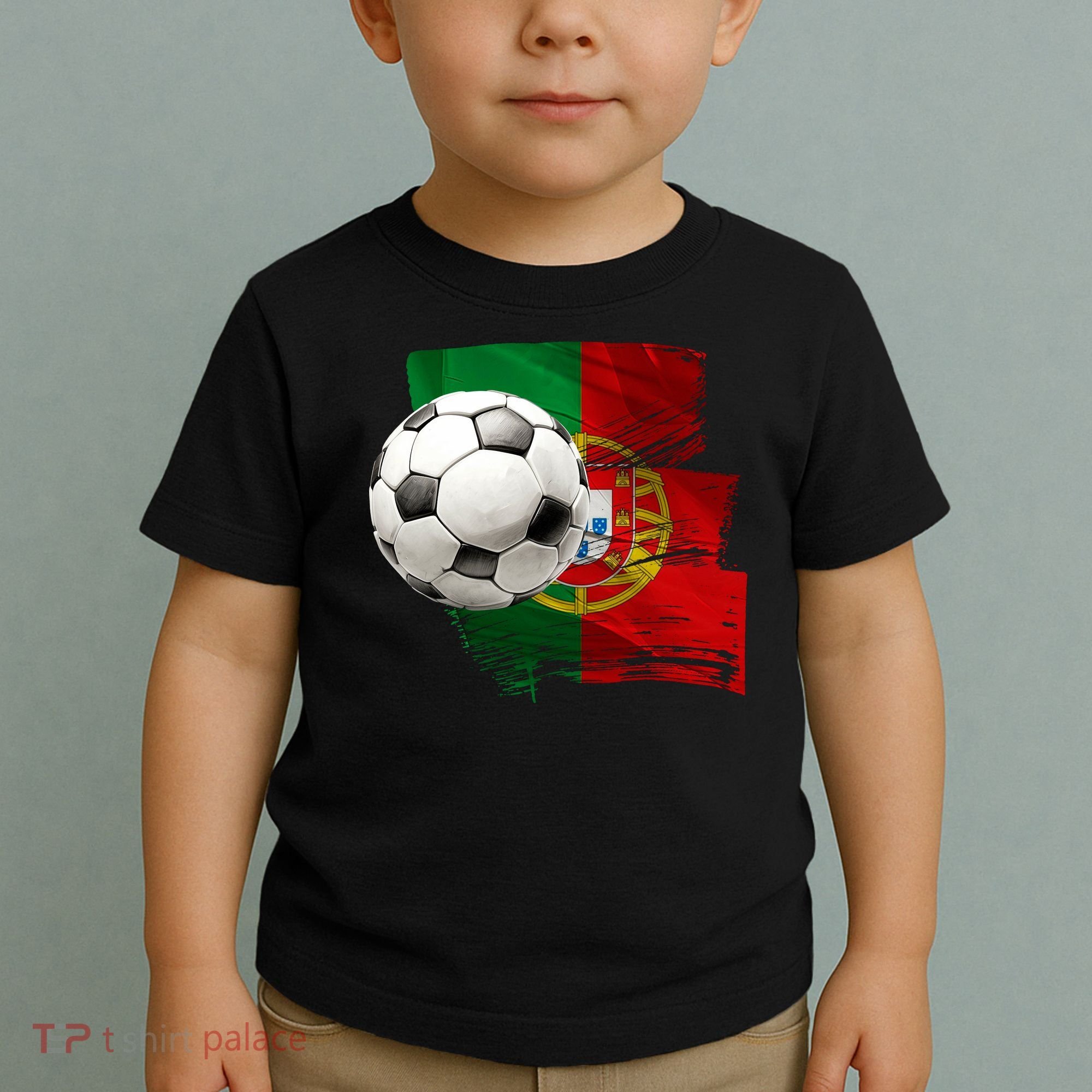 Portugal Soccer Ball Toddler T-Shirt
