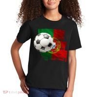 Portugal Soccer Ball Kids T-Shirt thumb 2