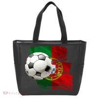 Portugal Soccer Ball Tote Bag thumb 0