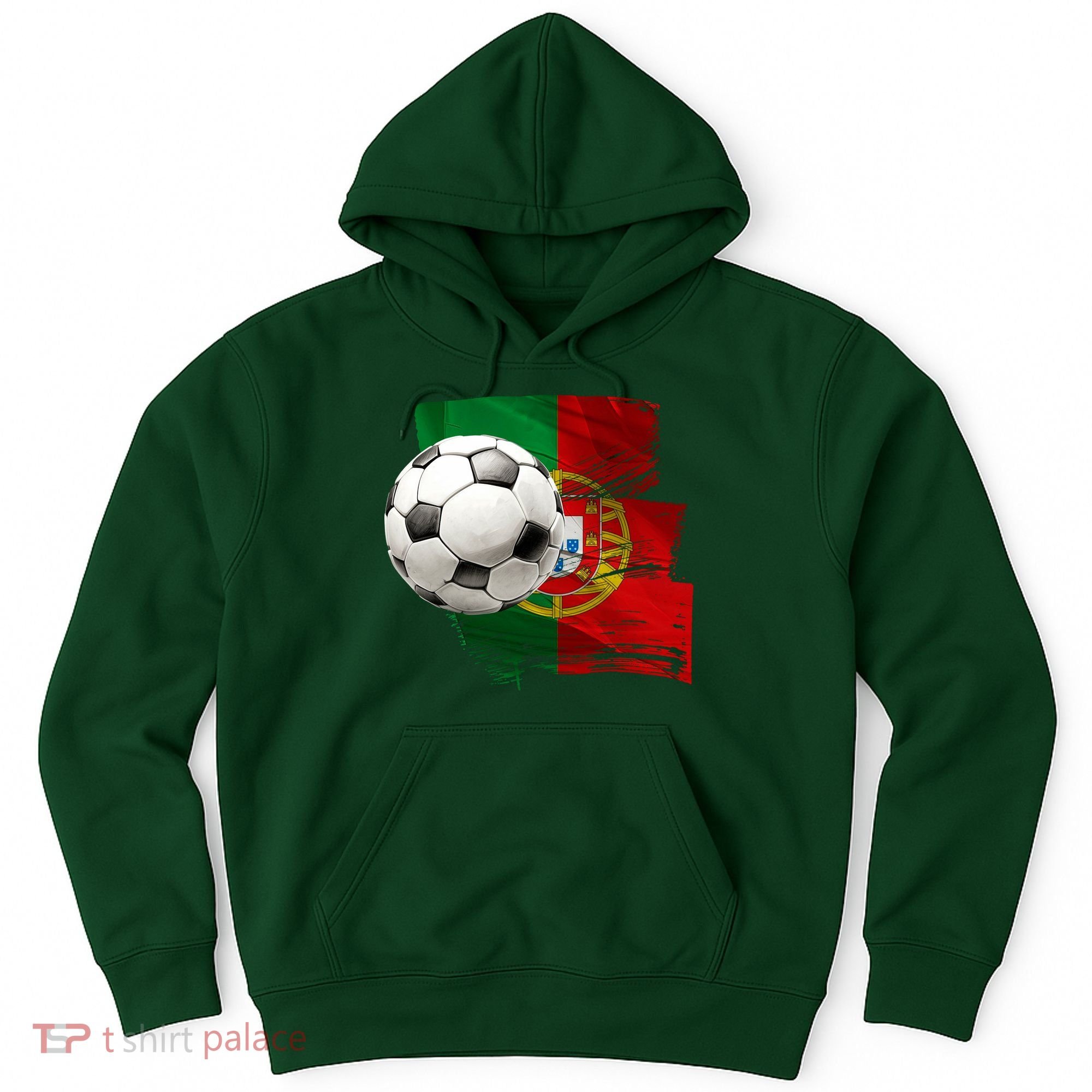 Portugal Soccer Ball Hoodie