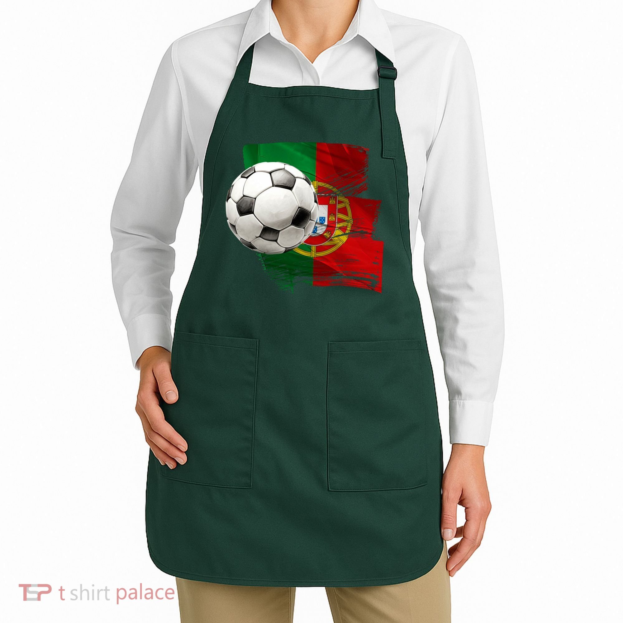Portugal Soccer Ball Apron