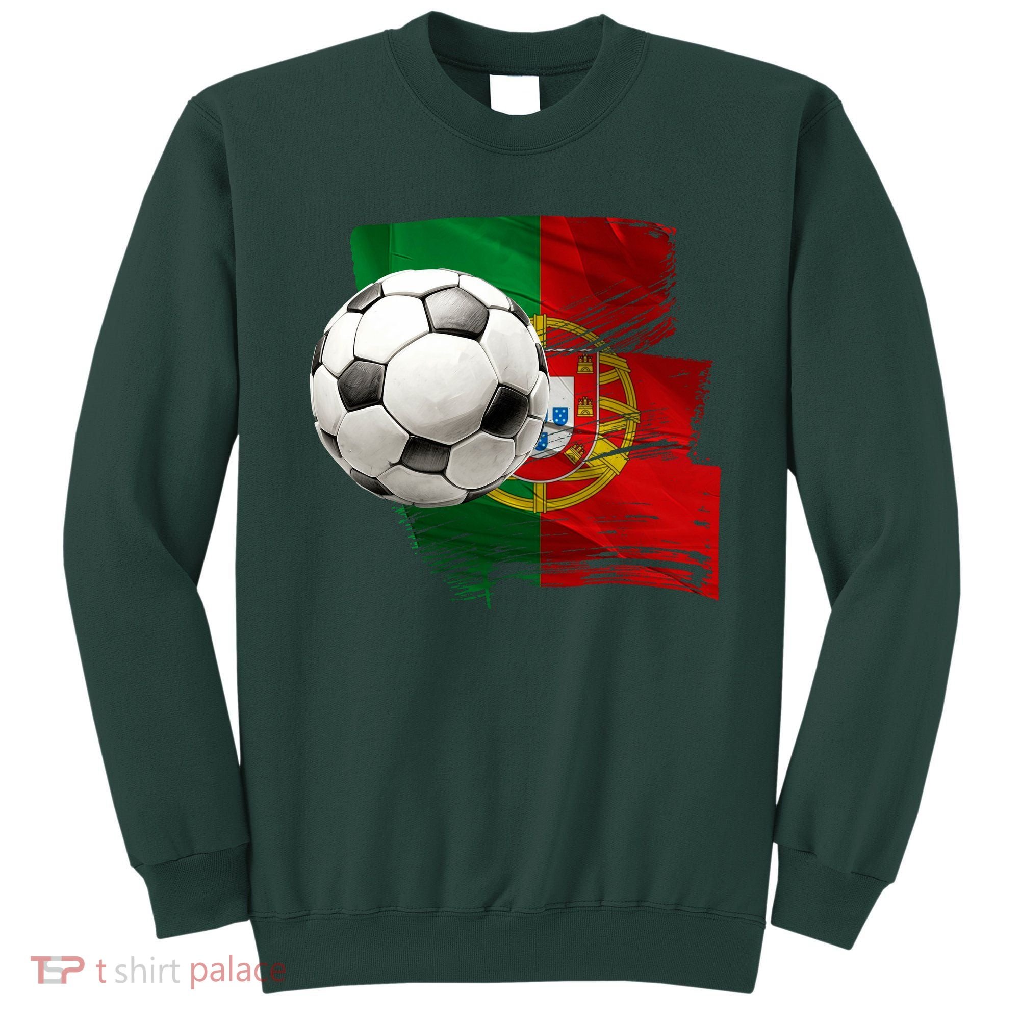 Portugal Soccer Ball Sweatshirt