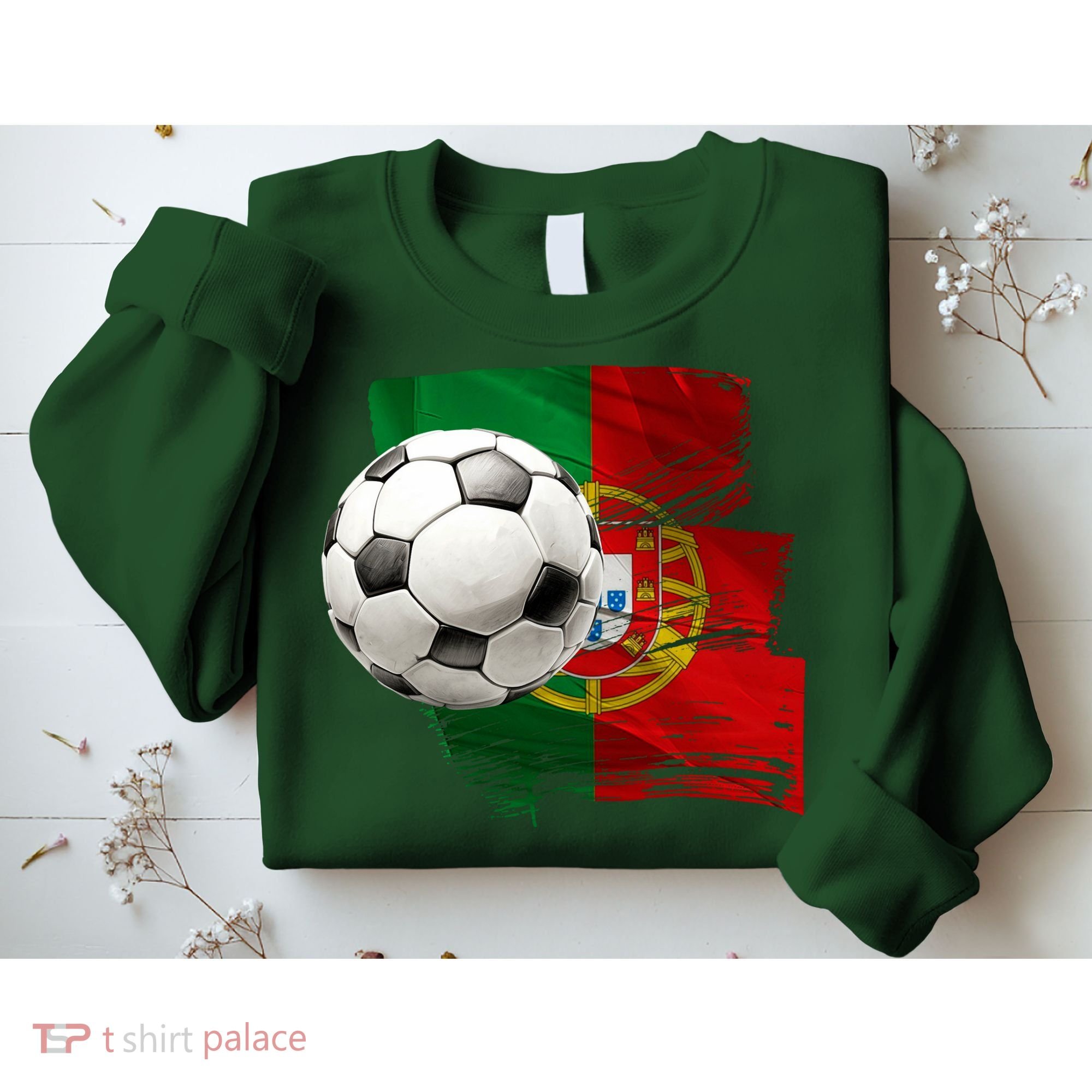 Portugal Soccer Ball Sweatshirt