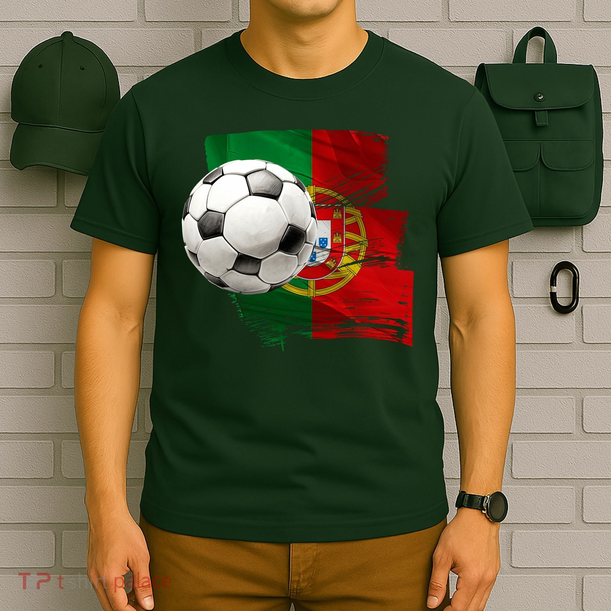 Portugal Soccer Ball T-Shirt